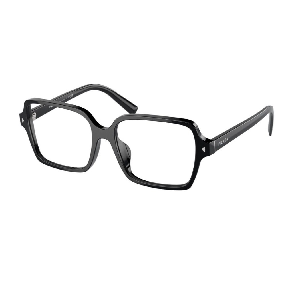 Prada A02V Eyeglasses 07R1O1 Black Authentic